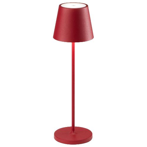 Perenz Lampada tavolo DIVA Rosso (11x39cm) 10S48124 R LC 1 luce - LED - Max 2W