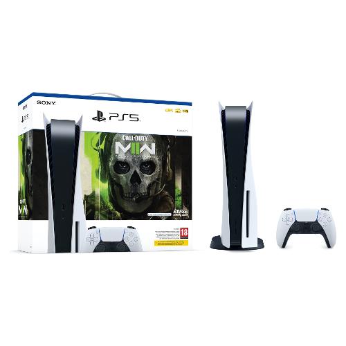 Playstation Console videogioco PLAYSTATION 5 Standard + Call of Duty Modern Warfare II White 1000038413