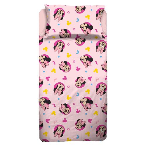 Hermet Completo letto piazza e mezza cotone MINNIE 6337 690 MN02