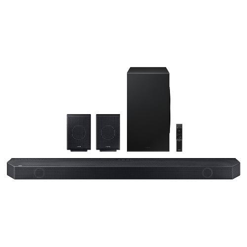 SAMSUNG Soundbar HW-Q990C/ZF Serie Q, 22 speaker, Wireless Dolby Atmos,  Audio a 11.1.4 canali, Q-Simphony, Compatibile con Alexa e Google  Assistant