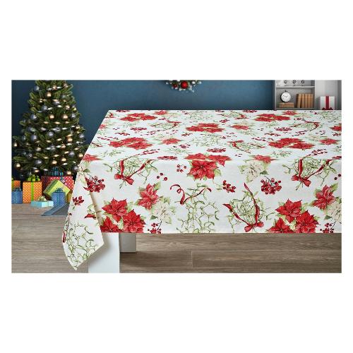 Vingi Tovaglia Natale ARMONY Stella Panna (180x140cm) P4912