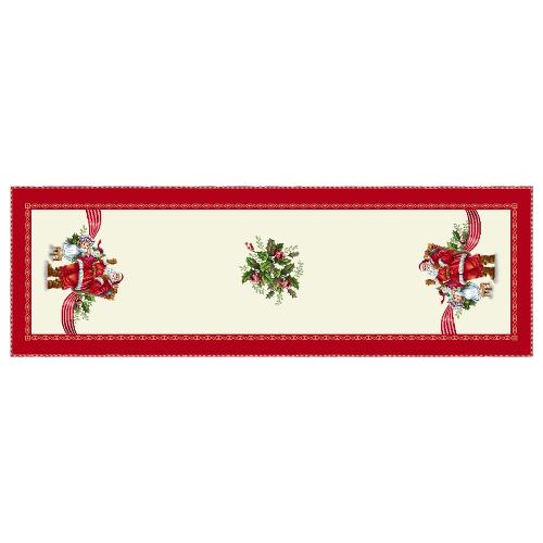 Vingi Tovaglia runner Natale NAVIDAD (140x45cm) P6141