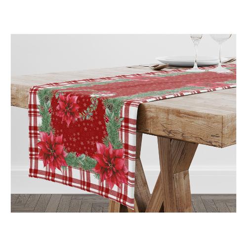 Vingi Tovaglia runner Natale TIFFANY 03 (140x45cm) P6172