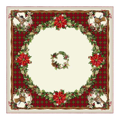 Vingi Tovaglia centro SAINT MORITZ (93x93cm) P4545