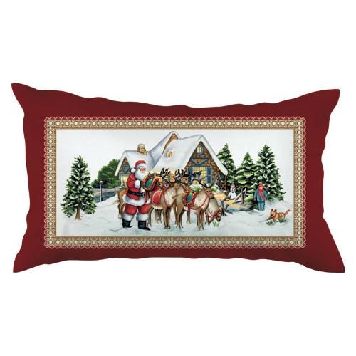 Vingi Cuscino arredo interno Natale FINLANDIA (70x40cm) P6164