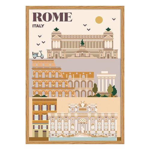 Bubola & Naibo 6340 01 Stampa con cornice (50x70cm) 6340DP007321