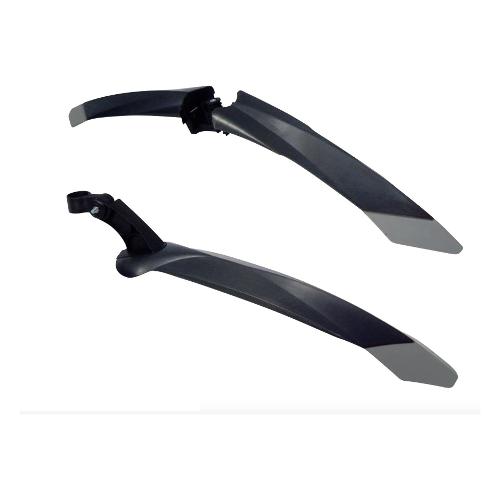 Bellelli Parafanghi Coppia per Mtb 26 29 Nero e Grigio 01ZIP0002