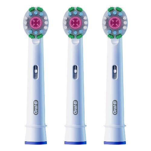 Oral B Spazzolino ricambio 3D WHITE Pro White 3pz