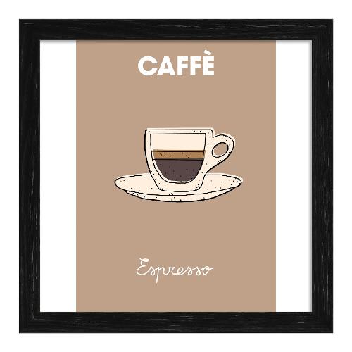 Bubola & Naibo 6340 09 Stampa con cornice (25x25cm) 6340DP003125X