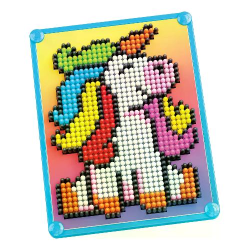 Quercetti Chiodini Pixel Art Basic Unicorn 0767