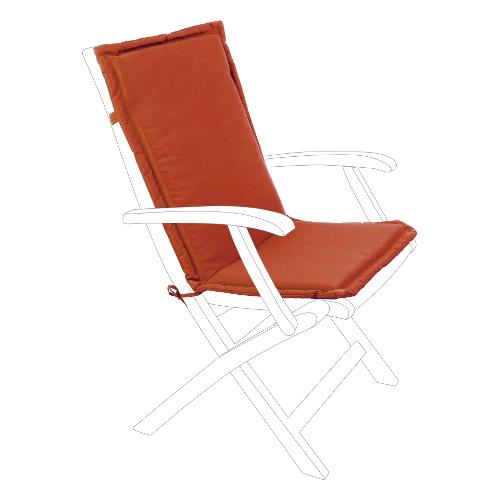 Yes Everyday Cuscino alto poliestere POLY180 Rosso arancio Sfoderabile 0806649