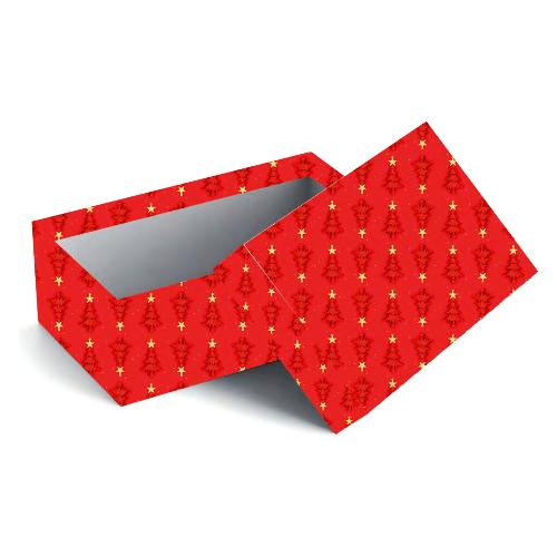 Marpimar Scatola natalizia CHRISTMAS TREE Rosso (33x24x13 cm) SCCNC08