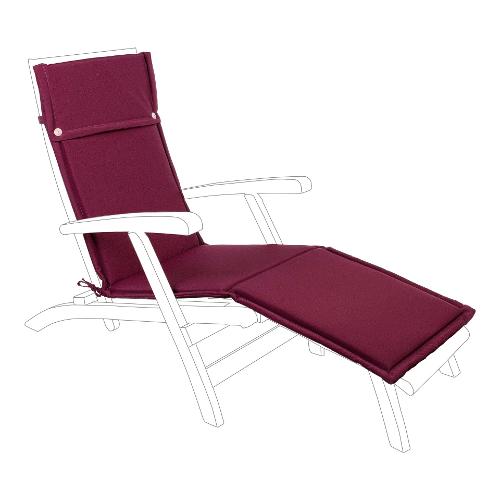 Yes Everyday Cuscino chaise long poliestere POLY180 Bordeaux Sfoderabile 0806373