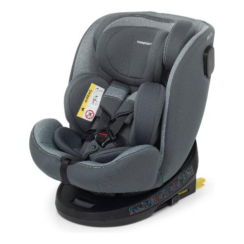 Foppapedretti Seggiolino auto I-Size 40 - 150 cm CIRCLE Dual Fix 360 girevole Silver 9700414303