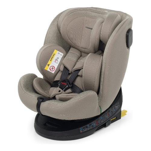 Foppapedretti Seggiolino auto I-Size 40 - 150 cm CIRCLE Dual Fix 360 girevole Sand 9700414301