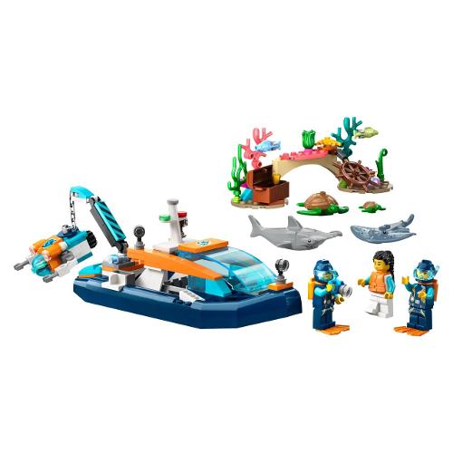 LEGO Batiscafo artico ( 182 pz ) CITY EXPLORER 5a+ 60377