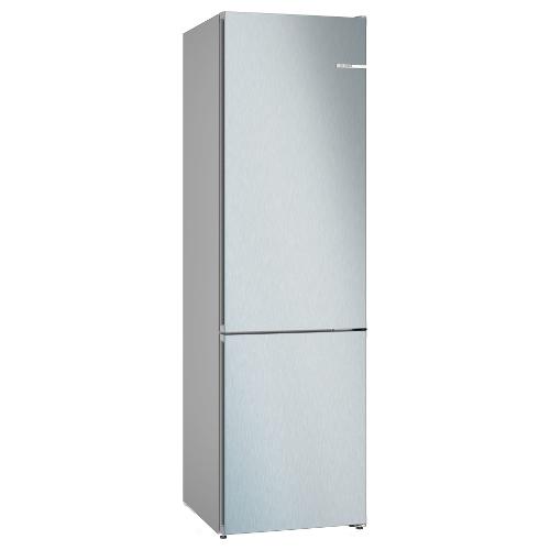 Bosch Frigorifero (260L+103L) SERIE 4 KGN392LCF No Frost Inox look classe C (60x66,5x203cm)