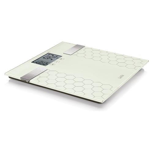 Laica Bilancia pesapersone Body composition Silver e White PS5014