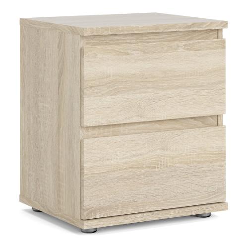 Tvilum NOVA Comodino 2 Cassetti Rovere Mobile KIT (40,2x34x48,2cm)
