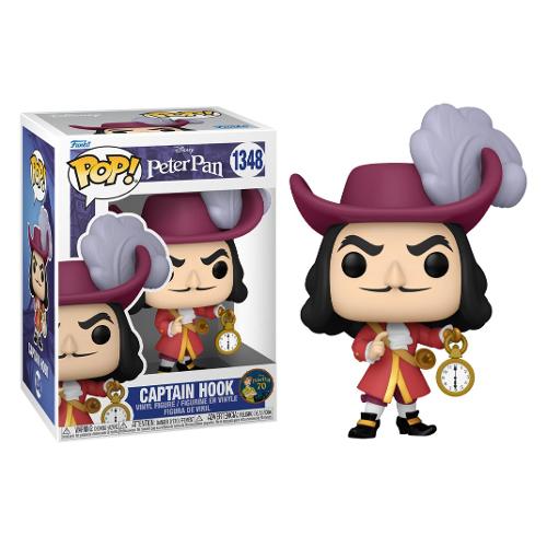Funko POP DISNEY Peter Pan 70th Anniversario Captain Hook 1348 70695