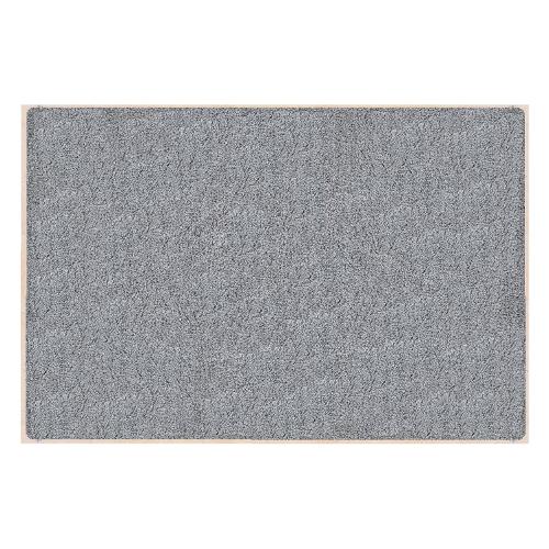 Quarzo Bianco Tappeto bagno SOFTY Grigio (90x60cm) 18024