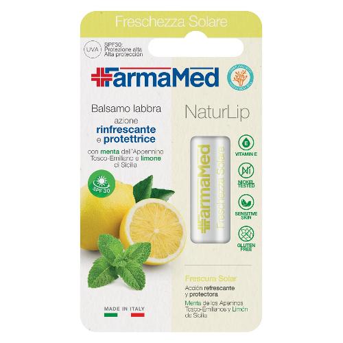 Farmamed Lucida labbra NATURLIP Freschezza solare 5499