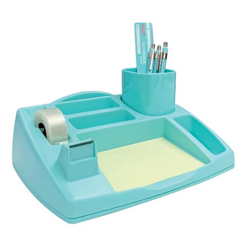 Organizer scrivania Oliver KEEPCOLOUR Azzurro pastello 23,8 x 19,8 x 8 cm  4121PBL