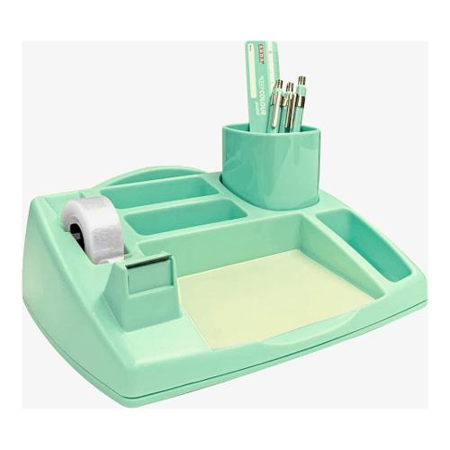 Arda Organizer scrivania Oliver KEEPCOLOUR Verde pastello (23,8x19,8x8 cm) 4121PV