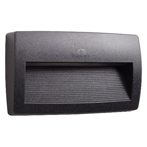 Fumagalli Applique da esterno LORENZA 270 Nero (26x4,5x15cm) AS3 000 000 AXP1K 1 luce - R7S - Max 10,5W