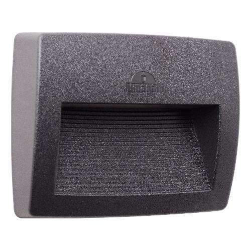 Fumagalli Applique da esterno LORENZA 190 Nero (19x4,5x15cm) AS2 000 000 AXK1K 1 luce - R7S - Max 7,5W