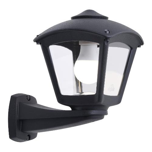 Fumagalli Applique da esterno ROBY RANGE Nardo Nero (20x26x27,5cm) T20 240 000 AXV1K 1 luce - E27 - Max 8,5W