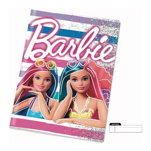 Quaderno righe B per 3° elementare A4 BARBIE assortito BA930000