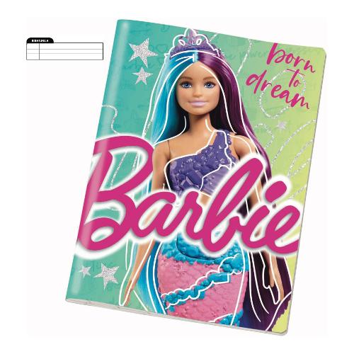 Quaderno righe A per 1° e 2° elementare A4 BARBIE assortito BA929000