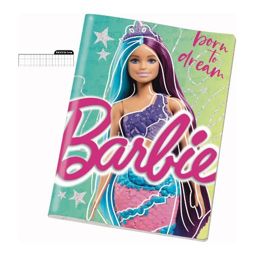 Giochi Preziosi Quaderno quadretti 5 mm A4 BARBIE assortito BA933000