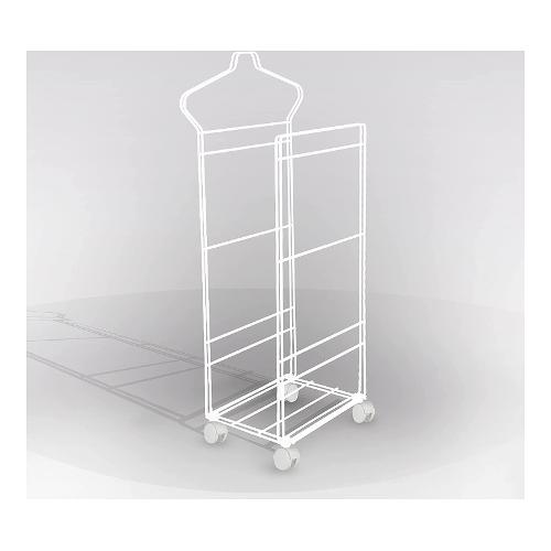 Maconi Indossatore servomuto AMBROGIO Bianco opaco 43x25x100 cm 950BI