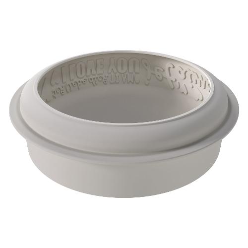 Silikomart Stampo Silicone Torta Endless Love (19cm) 20 452 13 0065
