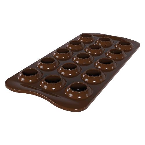 Silikomart Stampo Silicone Cioccolatini 8P Kiss 22 157 77 0065