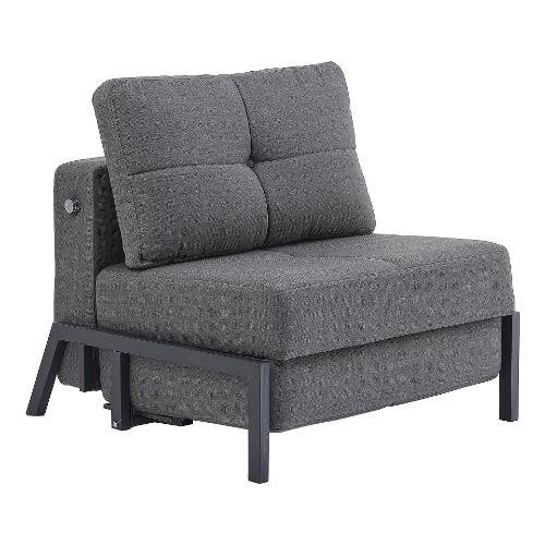 Mozzi GIBSON Poltrona letto Grigio