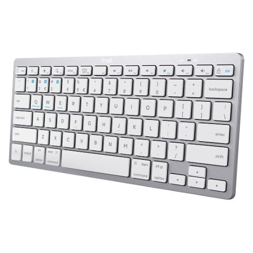 Trust Tastiera computer Basics Argento 24652