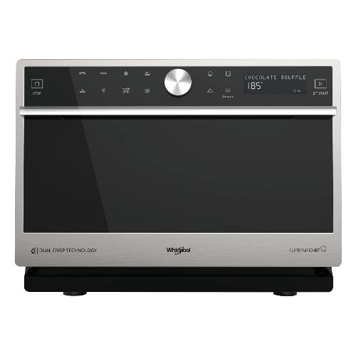 Whirlpool Microonde 1000W (33Lt) 6 SENSO MWSC 9133 SX Supreme Chef Grill Inox 859991663180