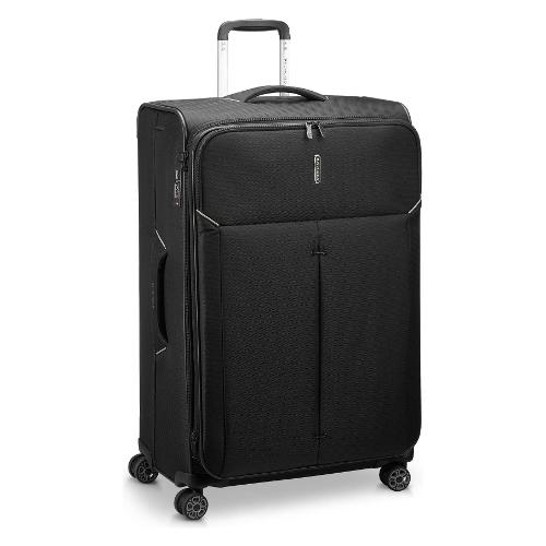 Roncato Trolley morbido espandibile 4 ruote (48x30x75 cm) IRONIK 2.0 nero 41530101