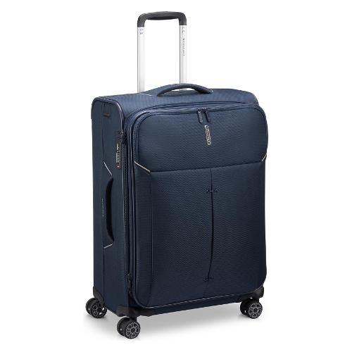 Trolley morbido espandibile 4 ruote IRONIK 2.0 taglia M blu 44 x