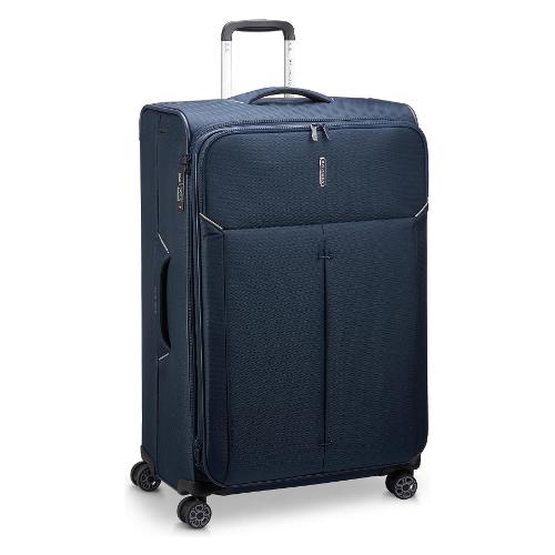 Trolley morbido espandibile 4 ruote IRONIK 2.0 taglia L blu 48 x 30 - 35 x  75 cm 41530123