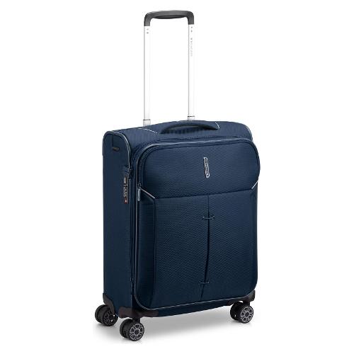 Roncato Trolley morbido espandibile 4 ruote (40x20x55 cm) IRONIK 2.0 blu 41530323