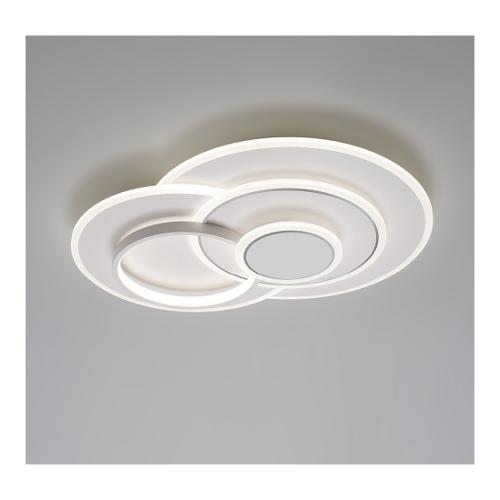 Vivida International Plafoniera NUVOLA Bianco (58,5x9x45cm) LMS30 20 BC 2 luci - LED - Max 40W