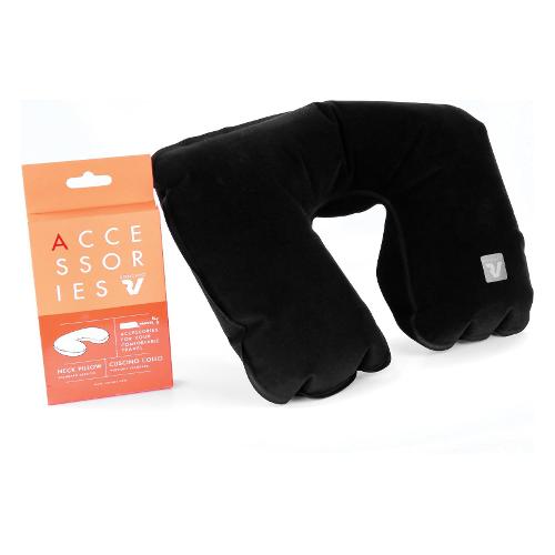 Cuscino viaggio SMART TRAVEL da collo Nero 35 x 8 x 25 cm 41901101