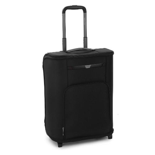 Roncato Trolley cabina morbido tg. S (42Lt) 2 ruote con porta abiti (40x20x55cm) BIZ 4.0 nero 41388701