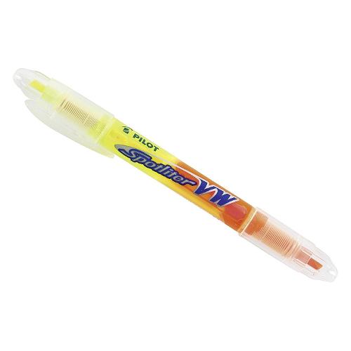 Pilot Evidenziatore SPOTLITER VW doppio 2 in 1 Giallo e Arancio 3800296