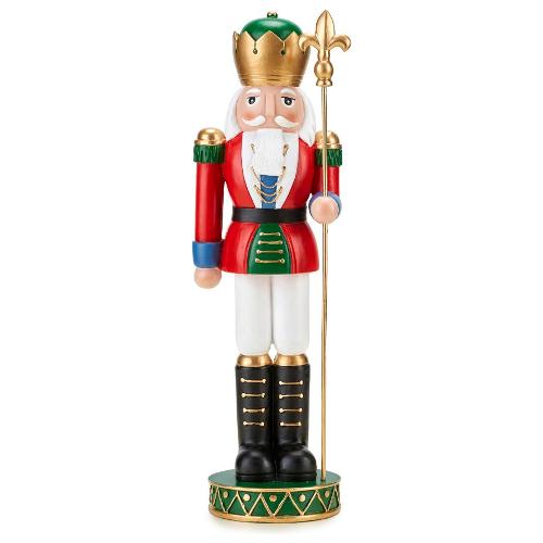 Fade Decoro XMAS CAROUSEL Soldatino Schiaccianoci in resina (31 cm) 57012