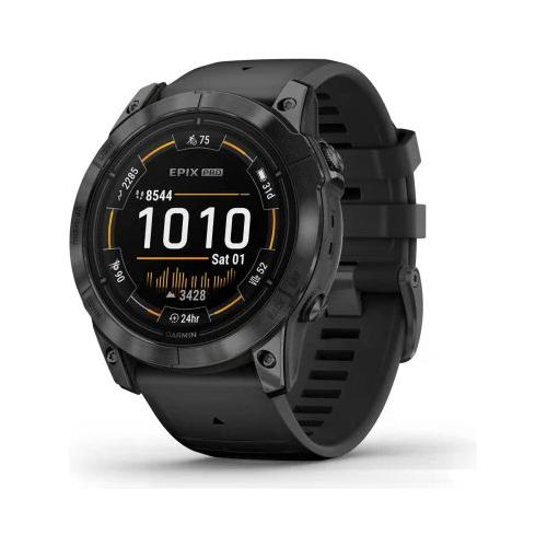 Garmin Smartwatch ( AMOLED ) EPIX Pro Gen 2 Standard Edition Slate gray e Black 51 mm 010 02804 21